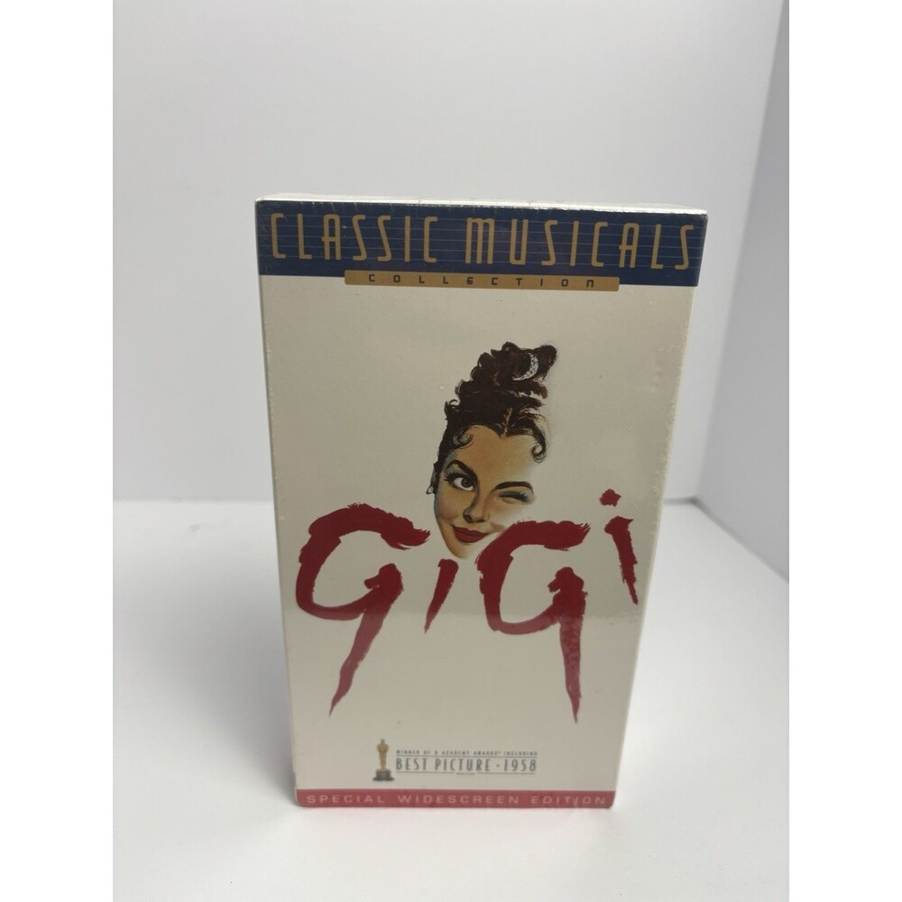 Gigi VHS Video Tape MGM Musicals Leslie Caron Brand New Sealed!